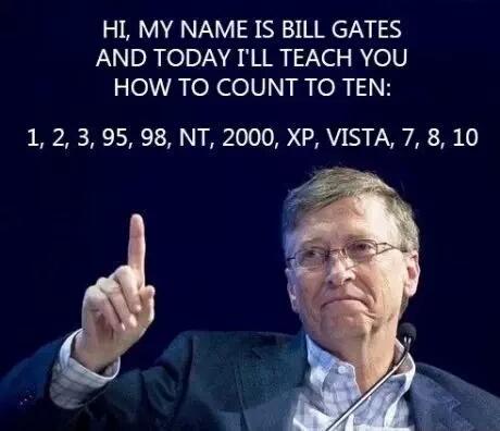 Bill Gates teaches how to count