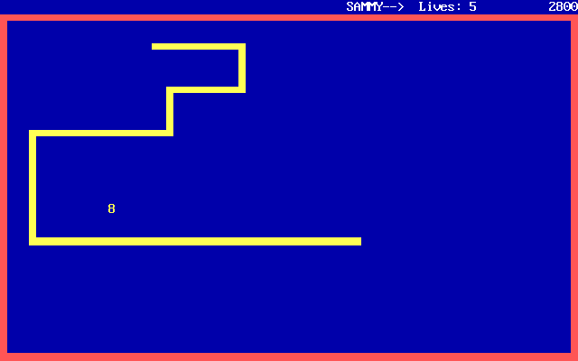 QBasic Nibbles in Action