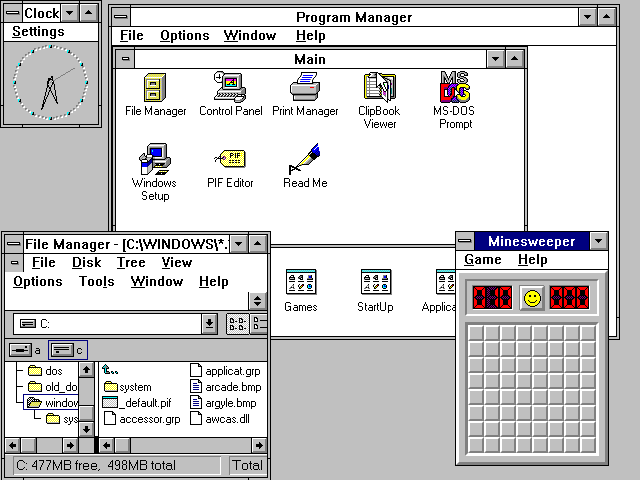 Microsoft Windows has changed a lot since 3.0